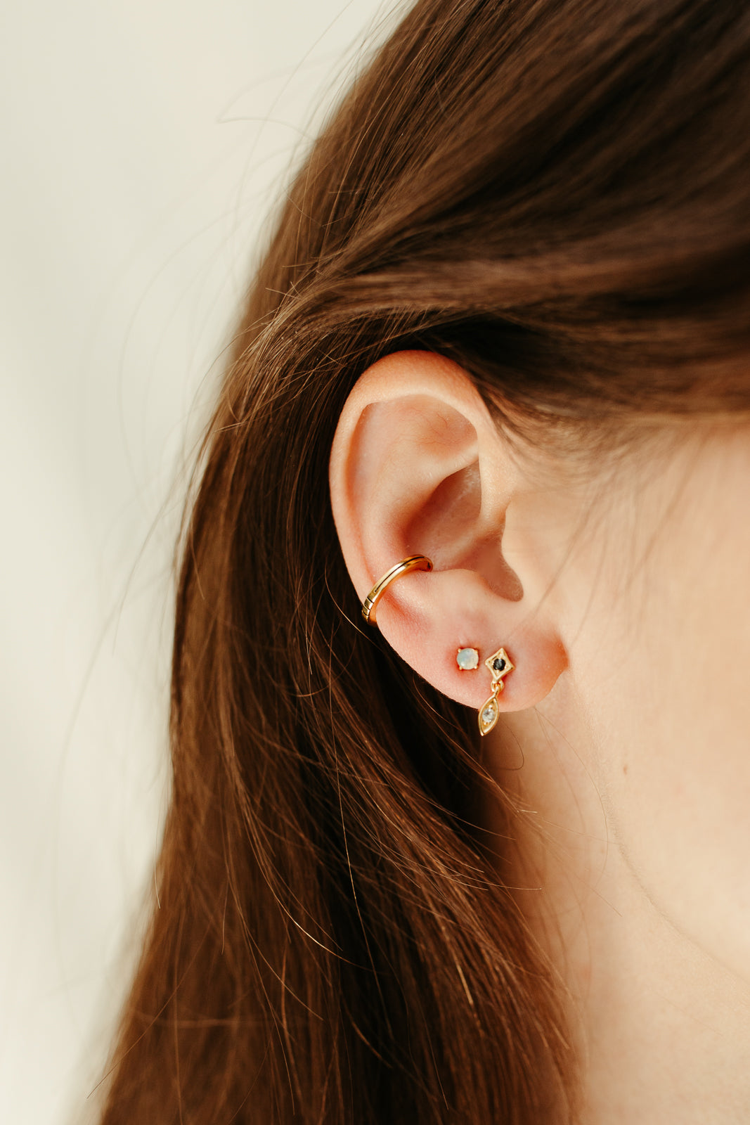 sierra winter bridal jewelry afterglow opal studs