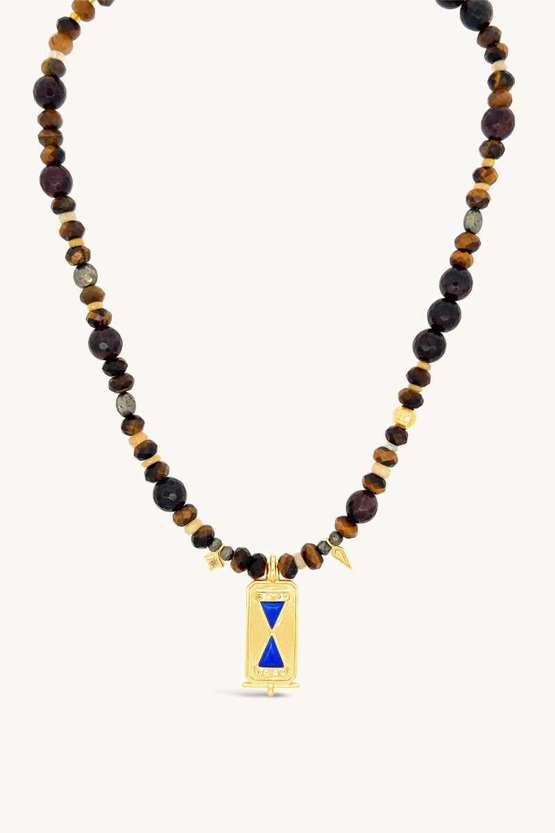 handmade beaded savannah necklace sierra winter