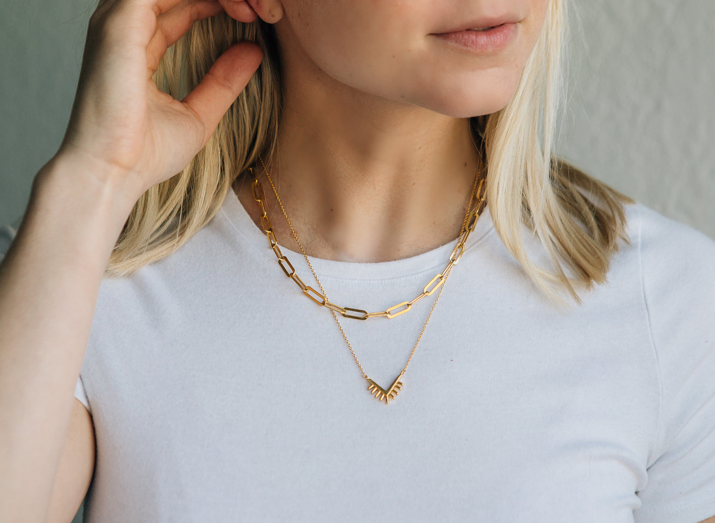 sierra winter jewelry sunrise necklace