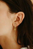 sierra winter dainty gold double down ear cuff