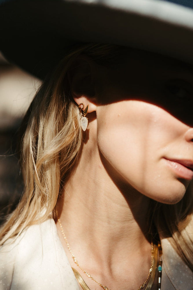 
                      
                        gold vermeil and rainbow moonstone moonlit drop earrings
                      
                    