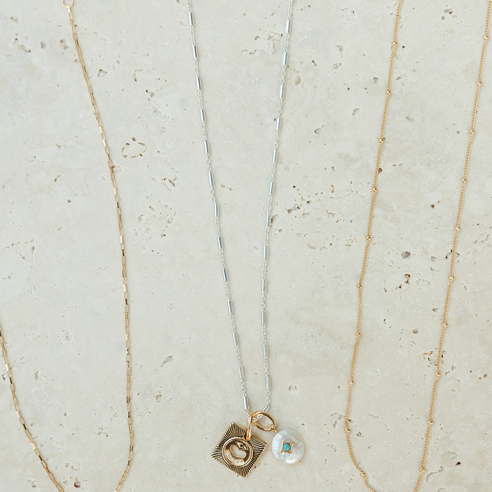 
                      
                        dainty silver alex layering chain necklace
                      
                    