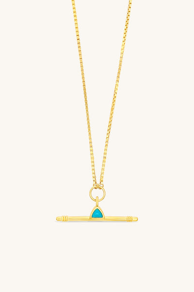 アクセサリー Bar Necklace 2 Gram Gold Bar Necklace 14K & 24K Yellow Gold 18