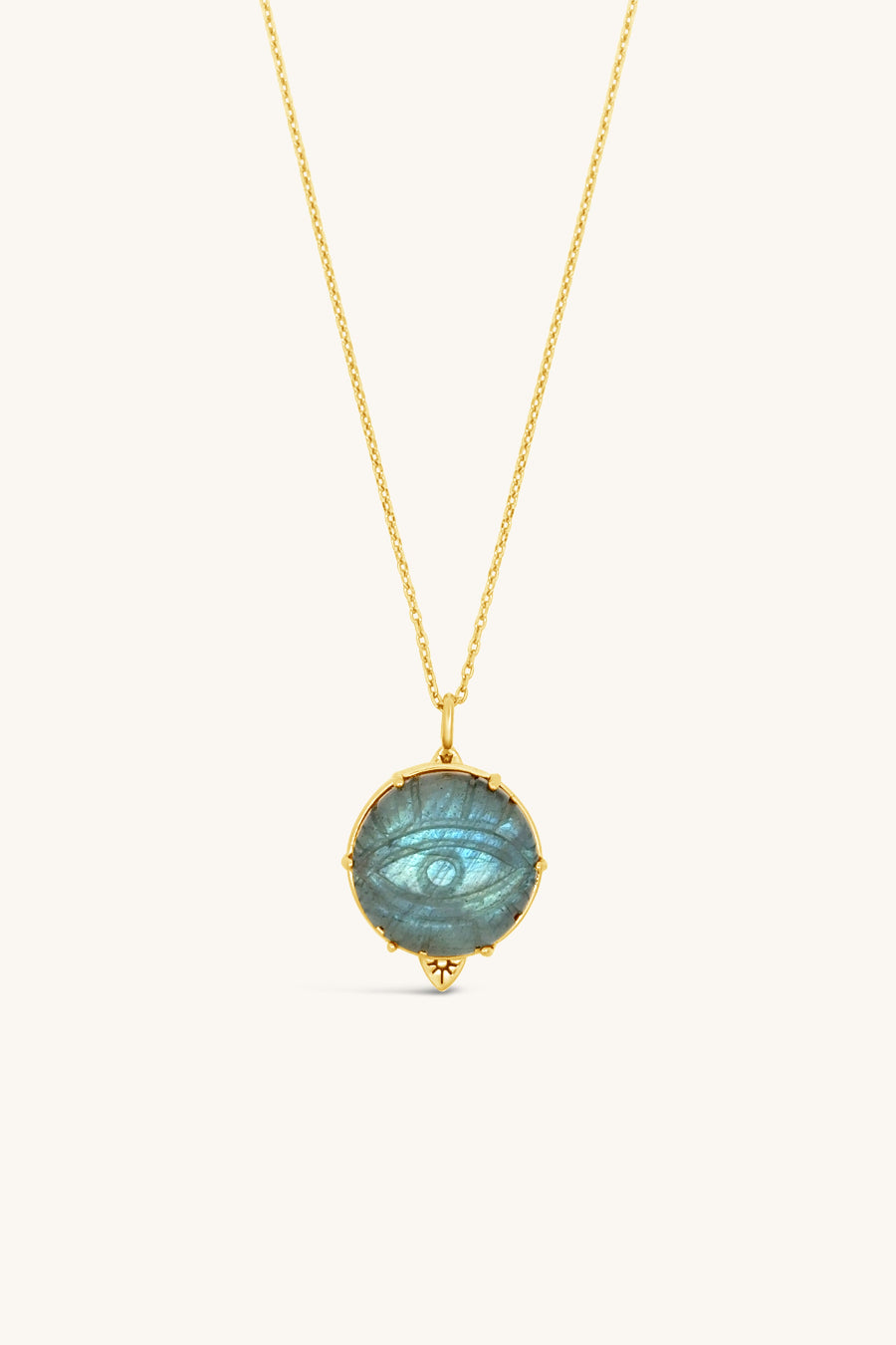 labradorite evil eye aura necklace sierra winter