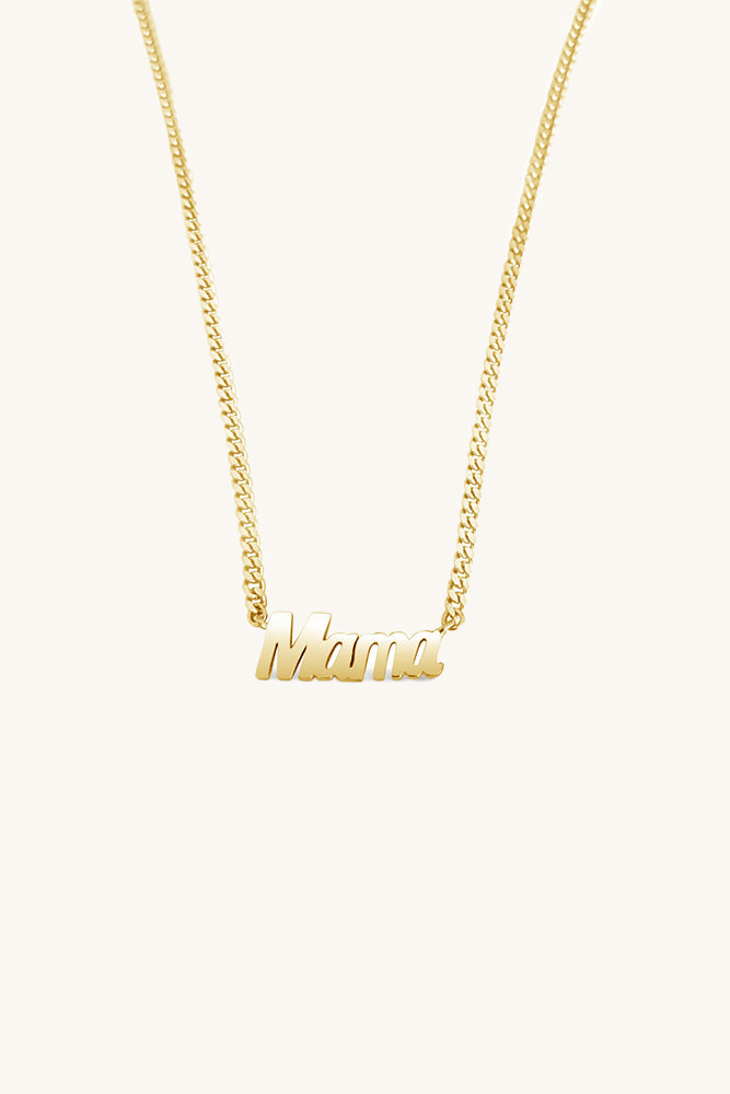 gold thick chain big mama necklace sierra winter