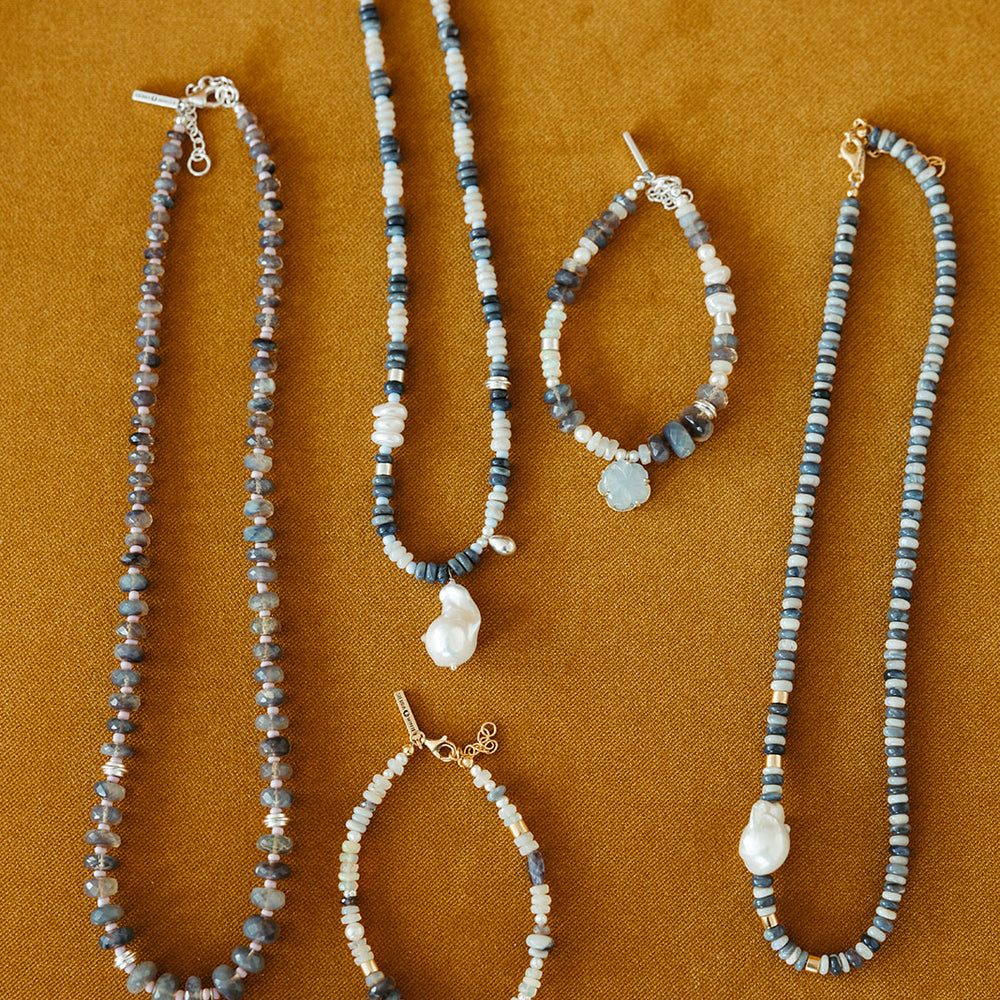 
                      
                        handmade beaded australian opal necklace sierra winter
                      
                    