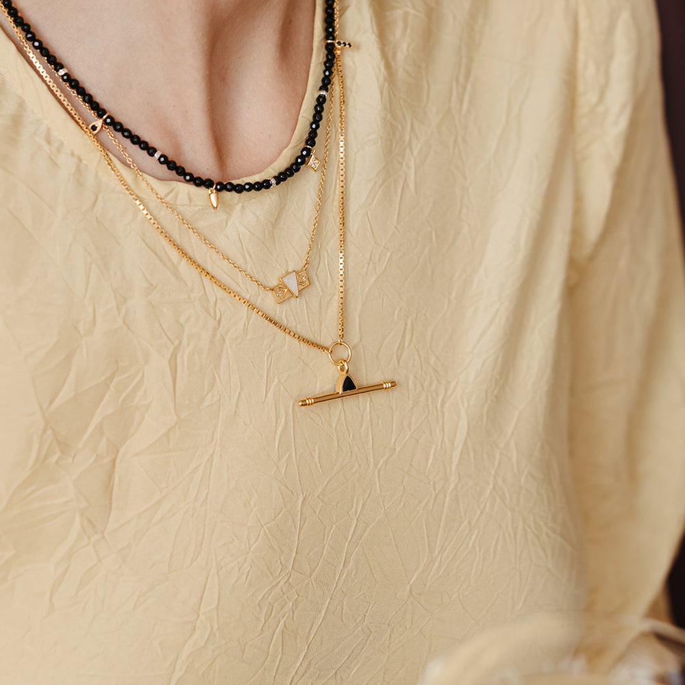 
                      
                        gold vermeil and moonstone Irid pendant necklace
                      
                    