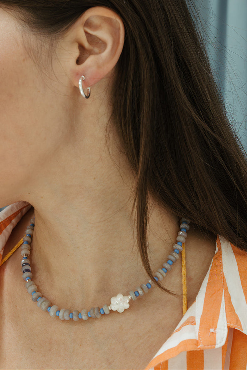 australian opal beaded necklace pearl turquoise sierra winter