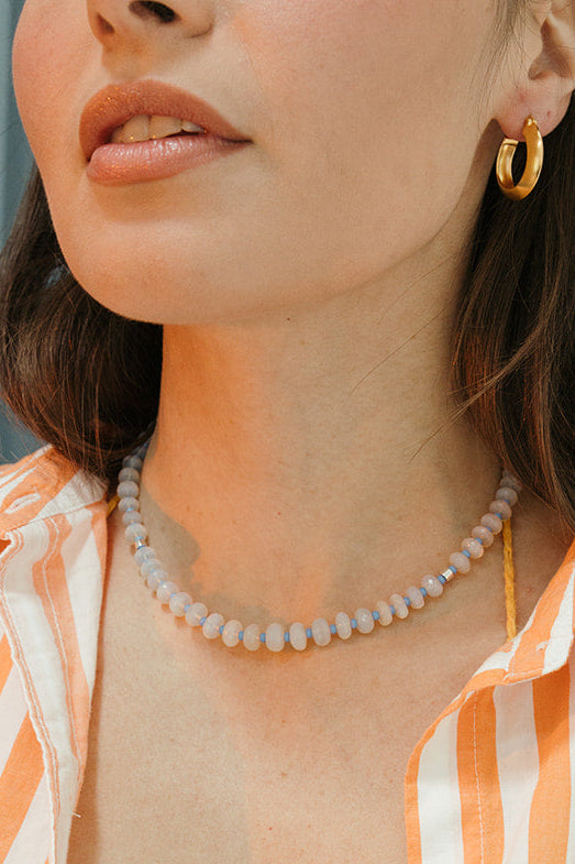 australian opal beaded necklace pearl turquoise sierra winter