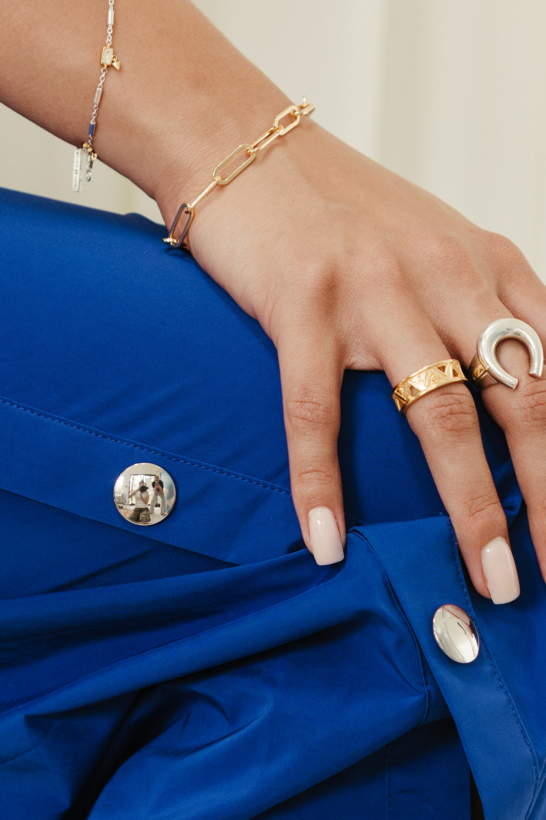 wide gold band ring sierra winter