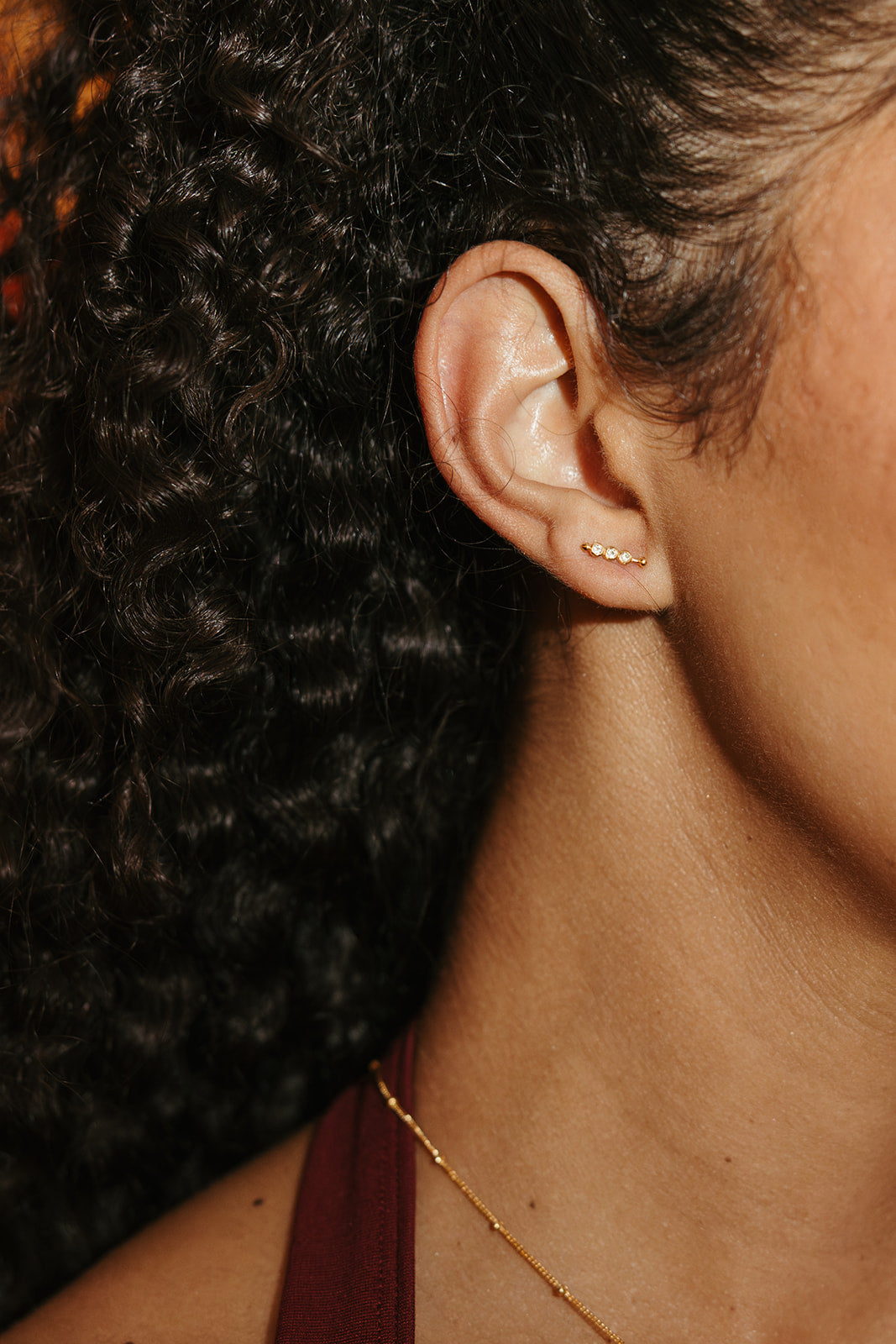 sterling silver and peridot martini olive stud earrings