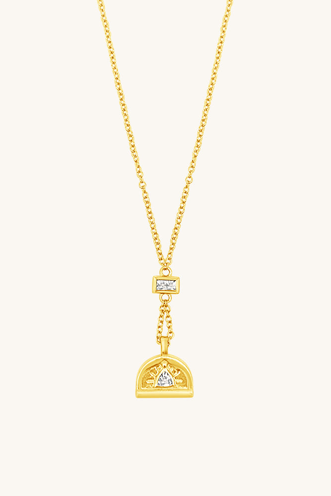 sierra winter gold carpe diem pendant necklace