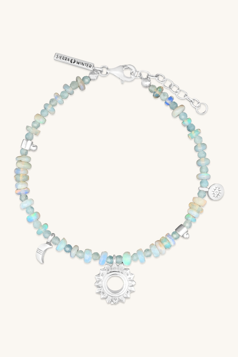 handmade beaded australian opal bracelet sierra winter