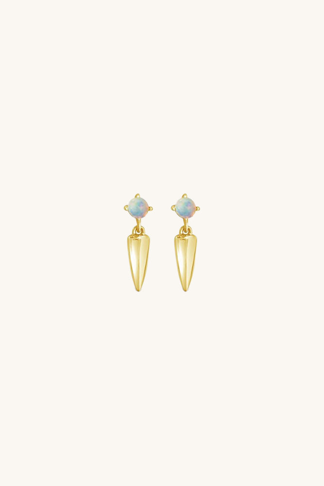 gold vermeil and opal desperado earrings sierra winter