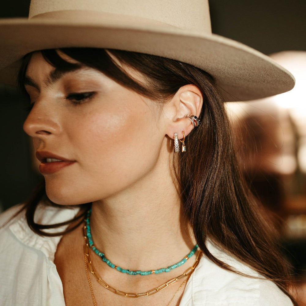 
                      
                        sterling silver wheat Harvest Hoop Earrings
                      
                    