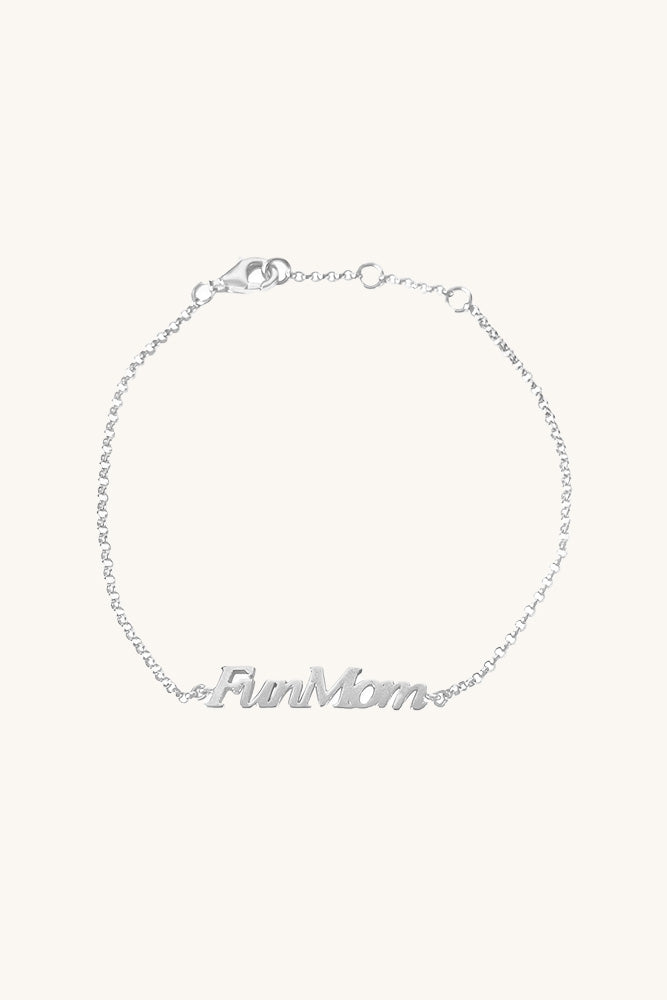 sierra winter sterling silver fun mom bracelet