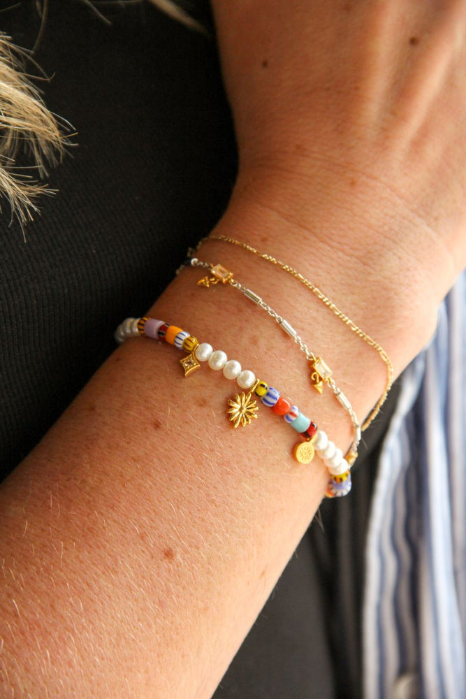 handmade beaded pearl and gold vermeil devon bracelet sierra winter