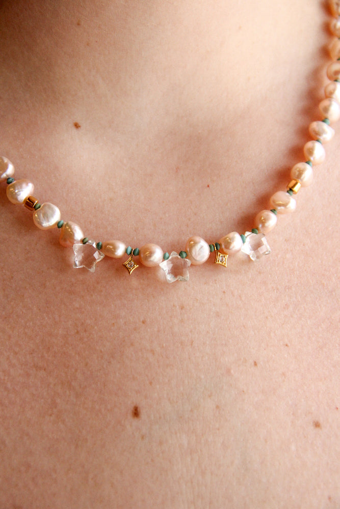 
                      
                        beaded handmade pearl ruth necklace sierra winter
                      
                    