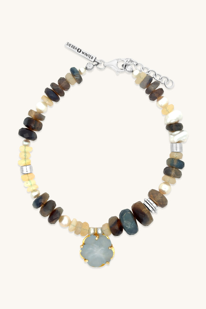 handmade beaded australian opal bracelet sierra winter