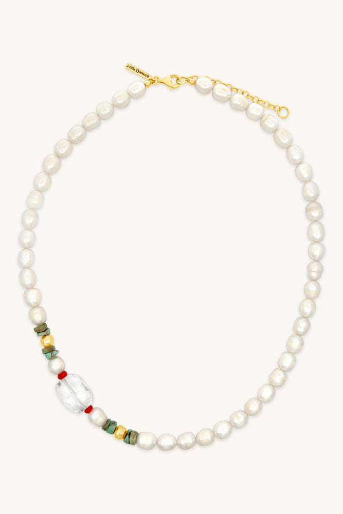 
                      
                        beaded handmade pearl kelsey necklace sierra winter
                      
                    