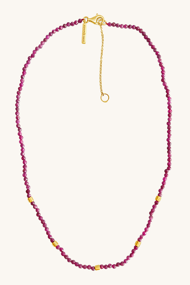 
                      
                        sierra winter liza ruby beaded chain necklace
                      
                    