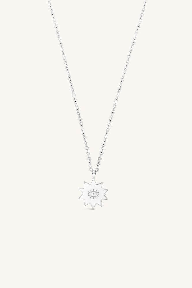 
                      
                        silver star inspired luster pendant necklace sierra winter
                      
                    