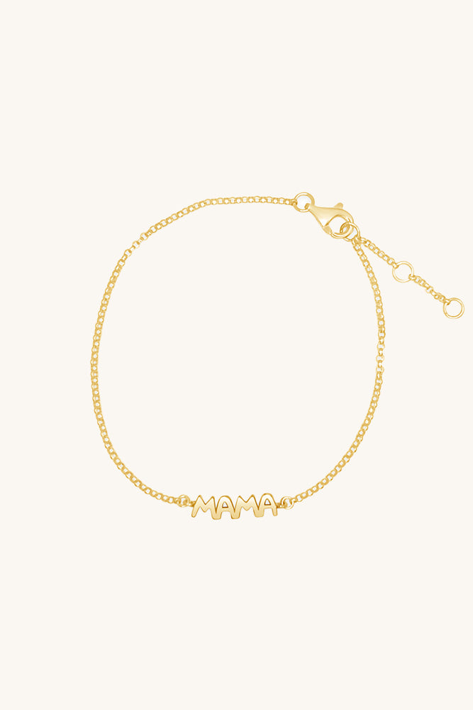 sierra winter gold mama bracelet