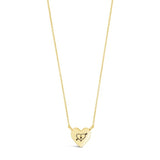 gold and lapis heart lovestruck necklace backside sierra winter