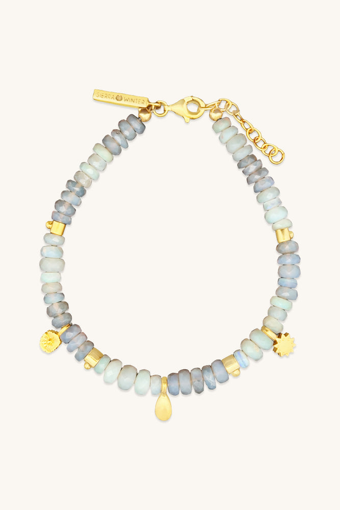 handmade beaded australian opal bracelet sierra winter