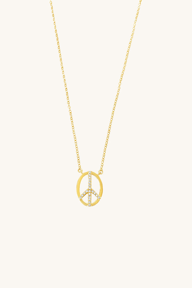 
                      
                        sierra winter gold white topaz peace sign necklace
                      
                    