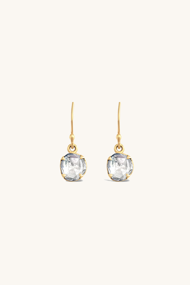 .5 carat diamond drop earrings yellow gold