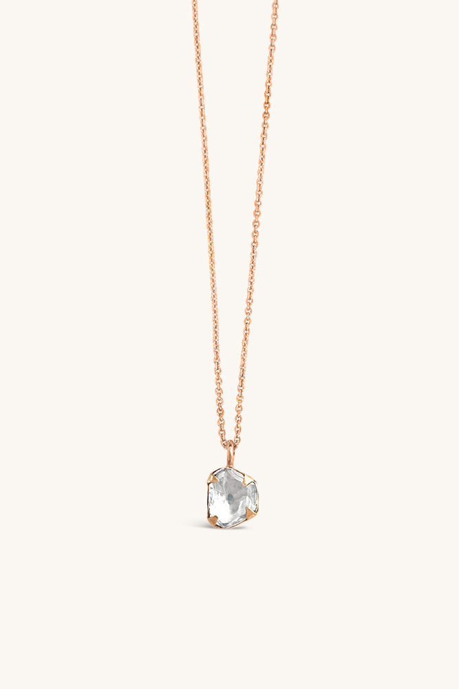.5 carat diamond necklace 14k rose gold primomse sierra winter