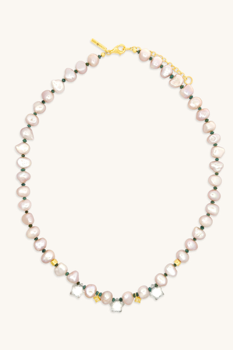 beaded handmade pearl ruth necklace sierra winter
