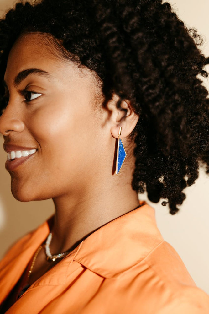 
                      
                        sierra winter lapis and gold vermeil Twilight Earrings
                      
                    