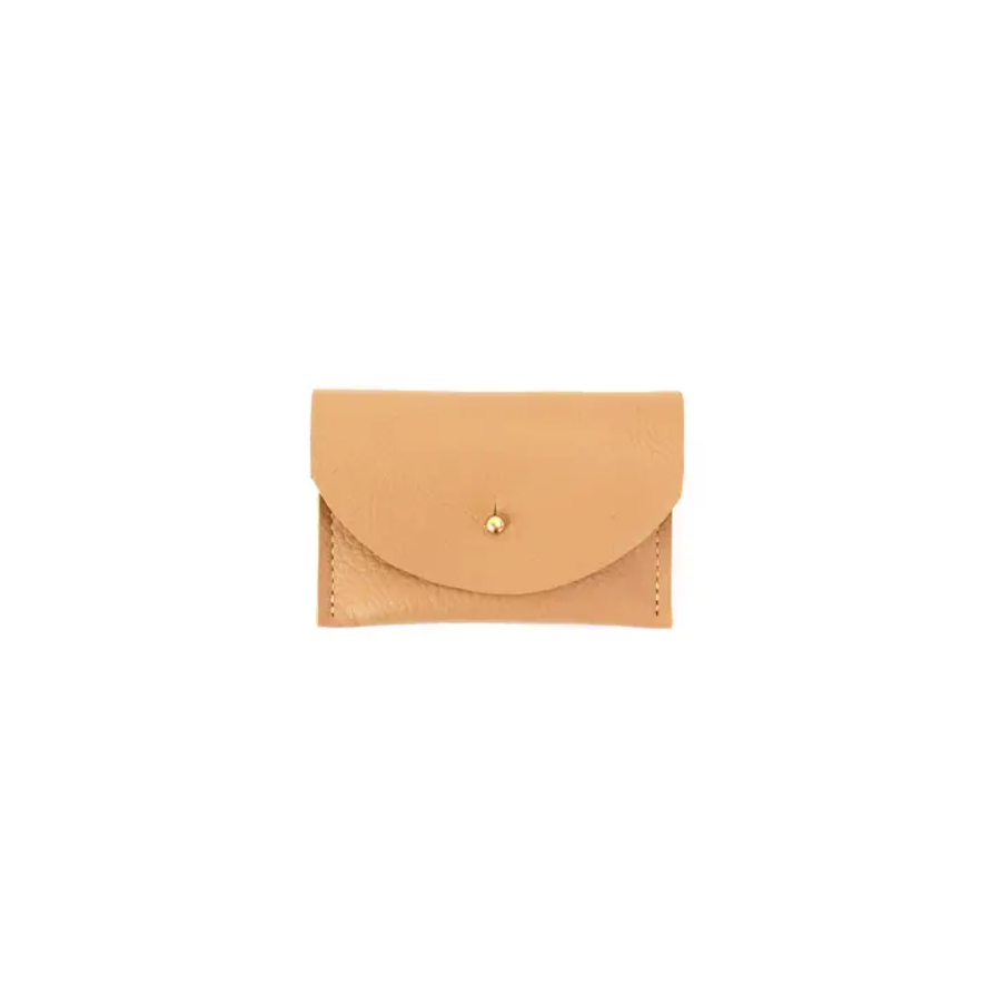 Tan Leather Cardholder