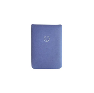 Smiley Mini Pocket Journal in Lavender
