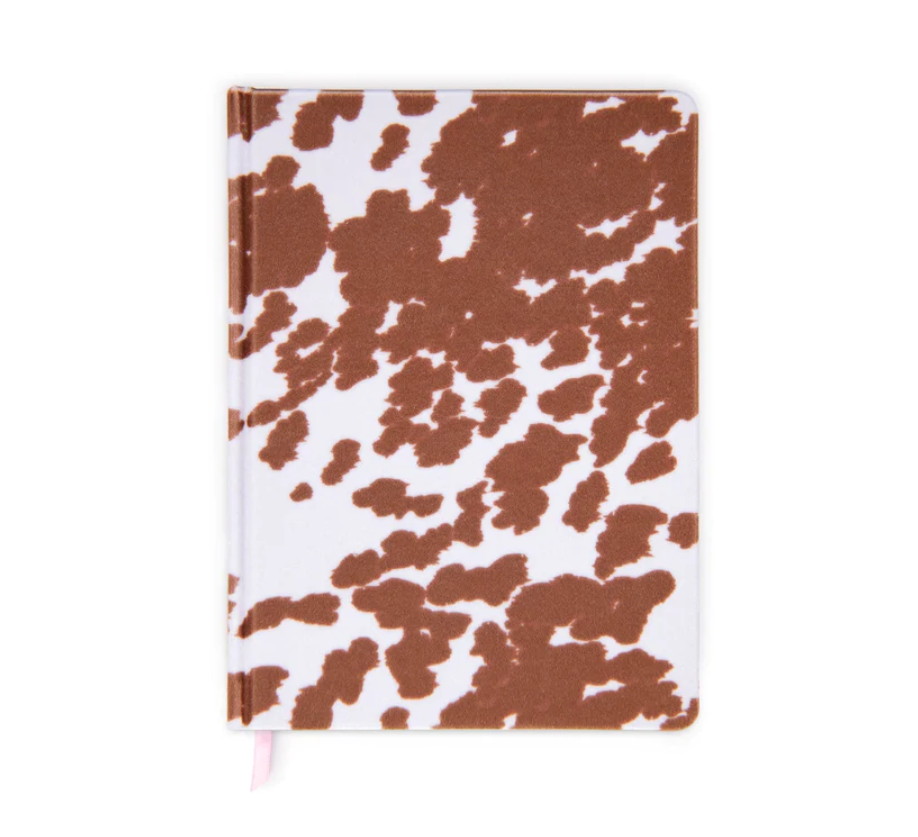 Jumbo Journal - Velvet Cowprint