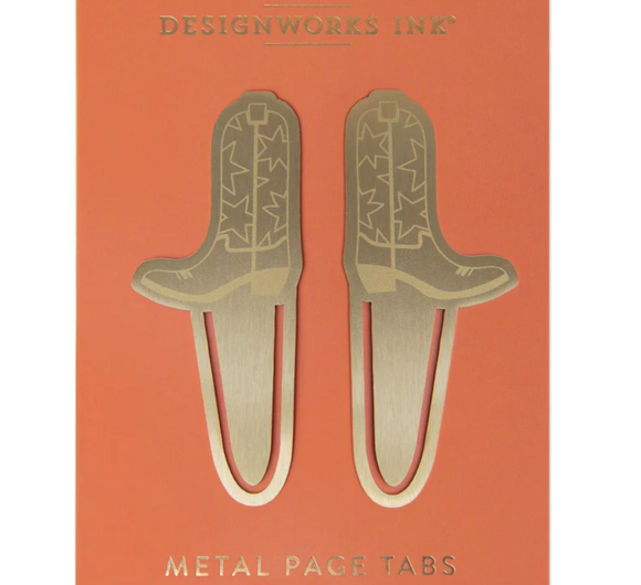 Brass Page Tabs - Boots