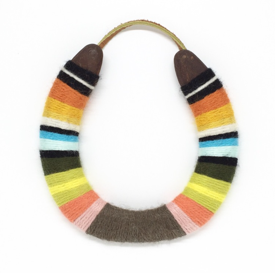 Yarn Wrapped Horseshoe - Ojai