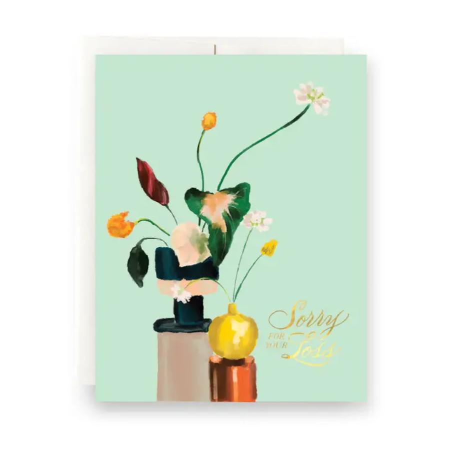 Houseplant Sorry for your Loss Card