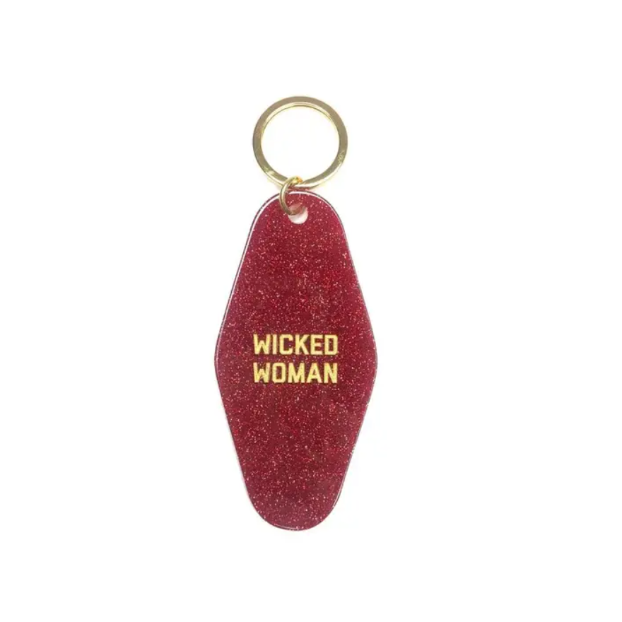 Wicked Woman Keytag