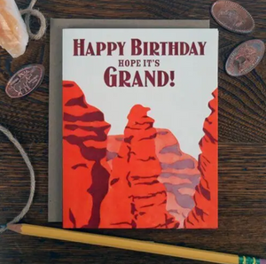 Grand Birthday Card