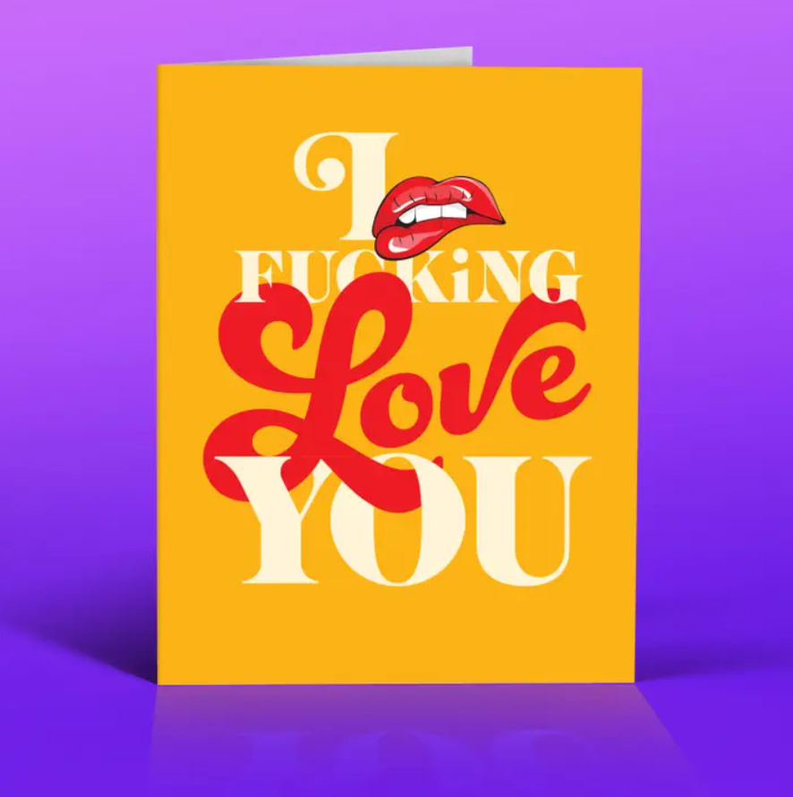 Fing Love You Card