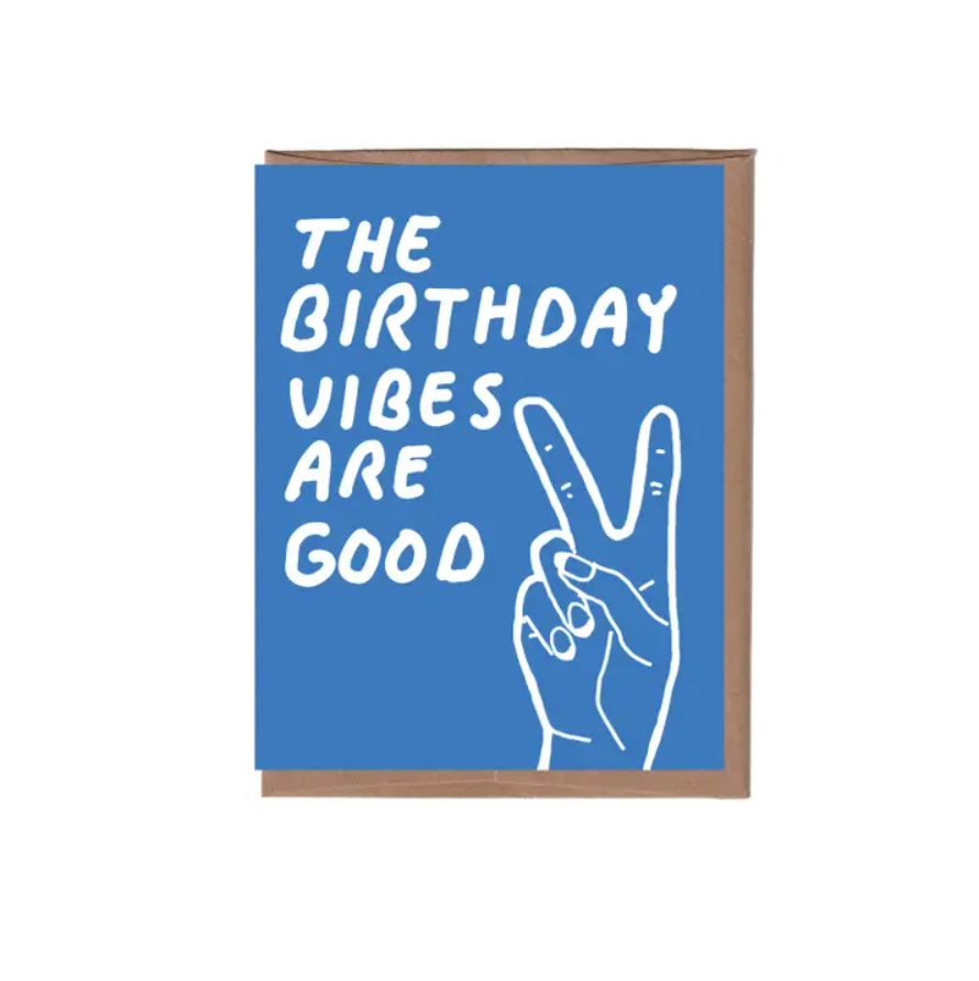 Birthday Vibes Card