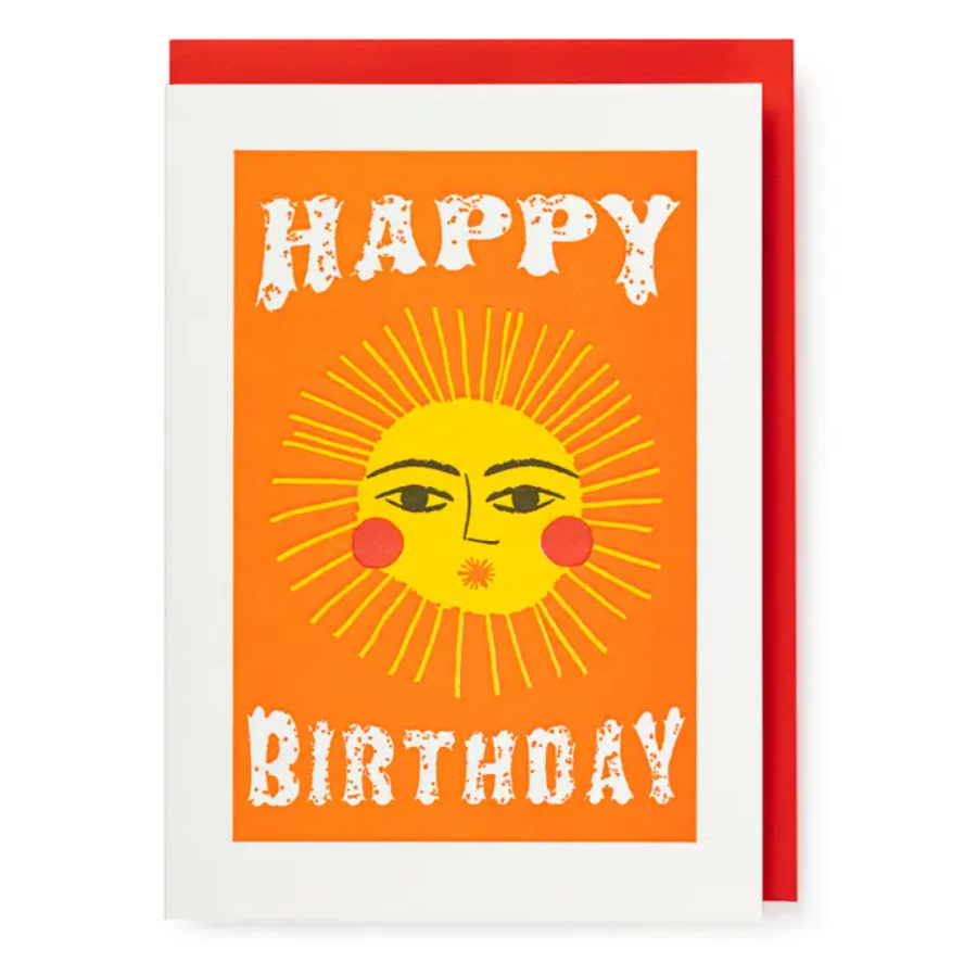 Birthday Sun Card