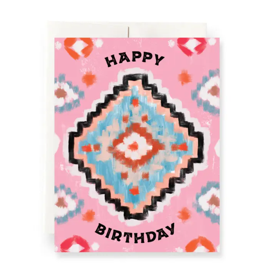 Santa Fe Birthday Card