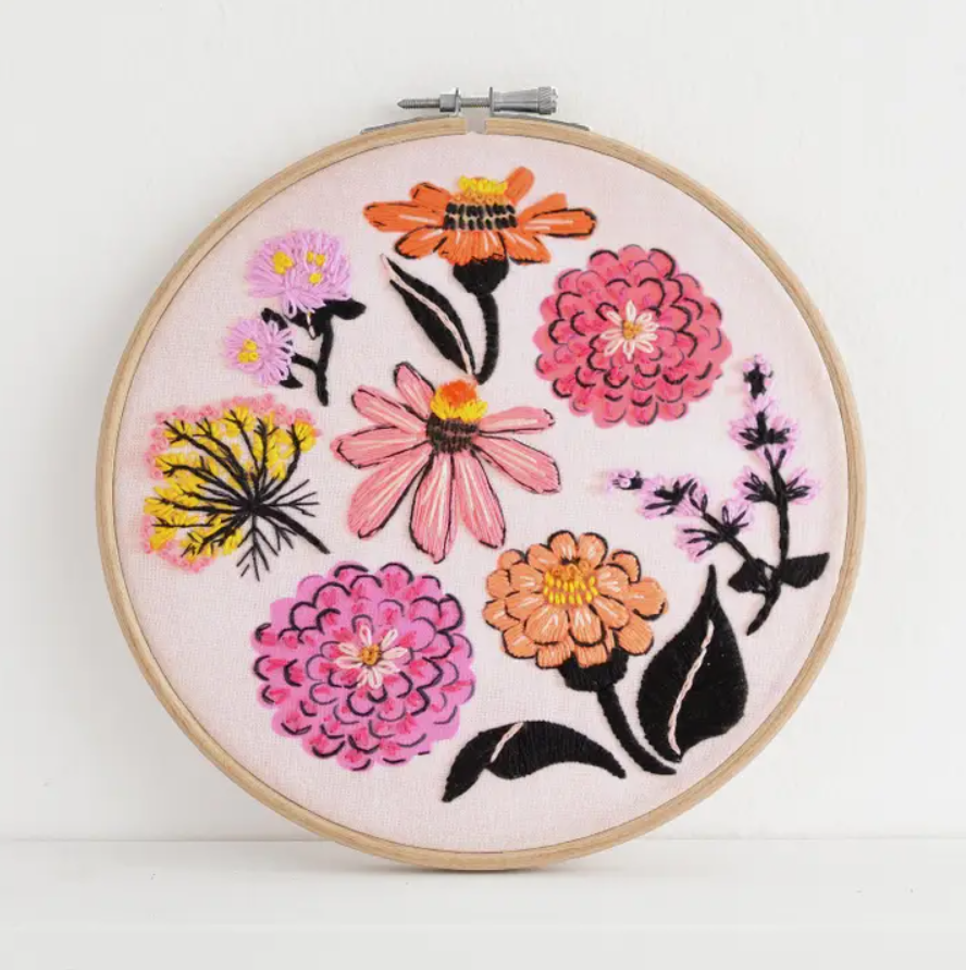 
                      
                        Zinnia Embroidery Kit
                      
                    