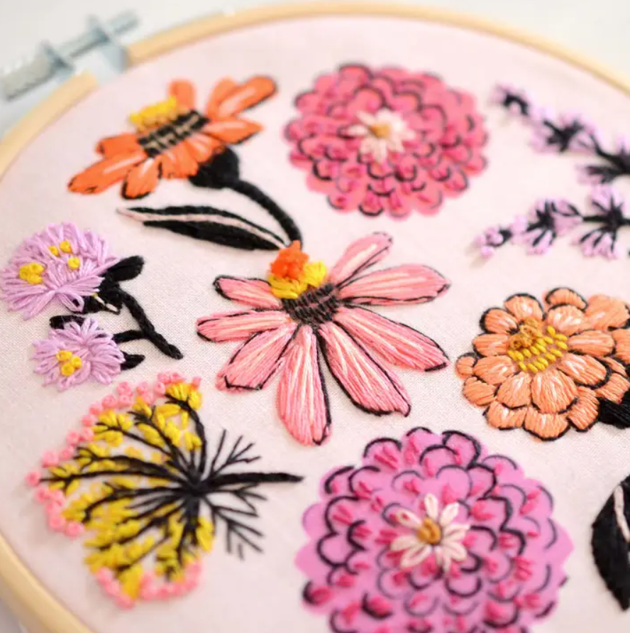 
                      
                        Zinnia Embroidery Kit
                      
                    