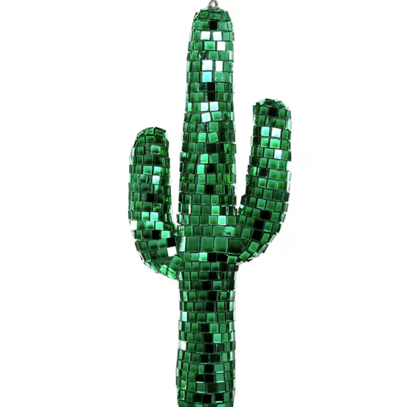 Disco Saguaro Cactus Ornament