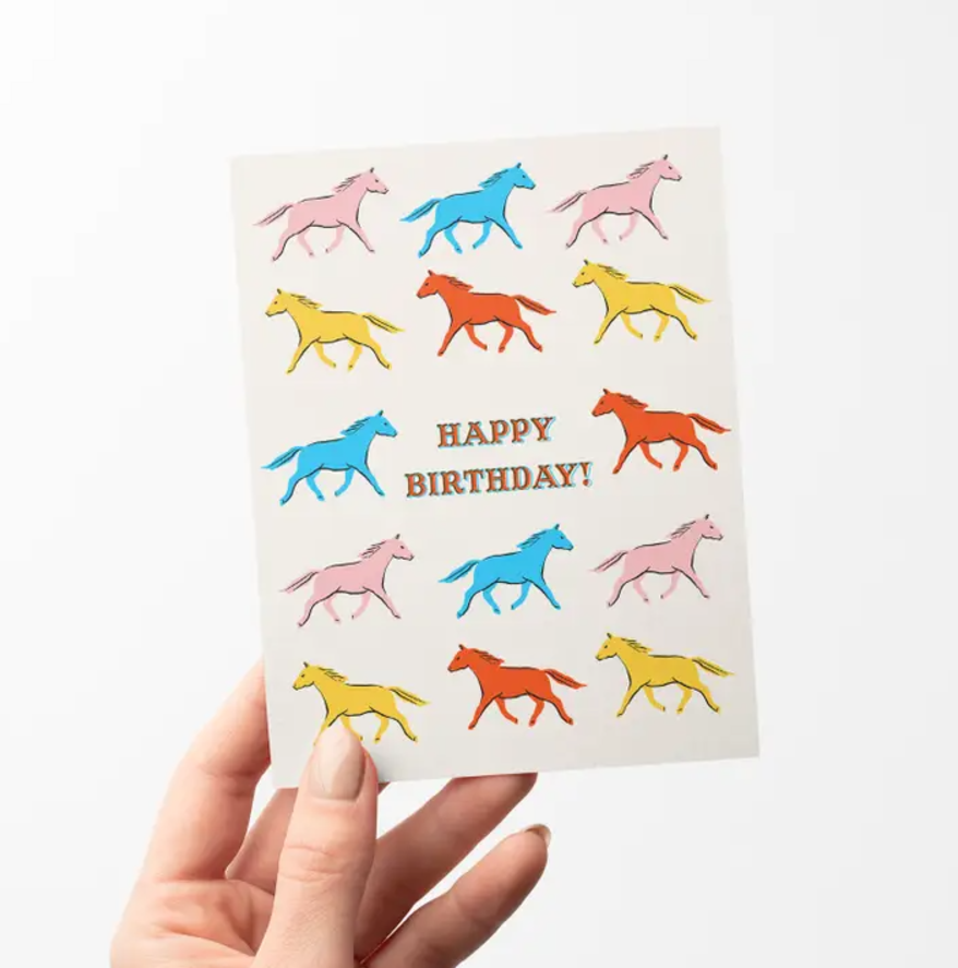 
                      
                        Horses Birthday Card
                      
                    